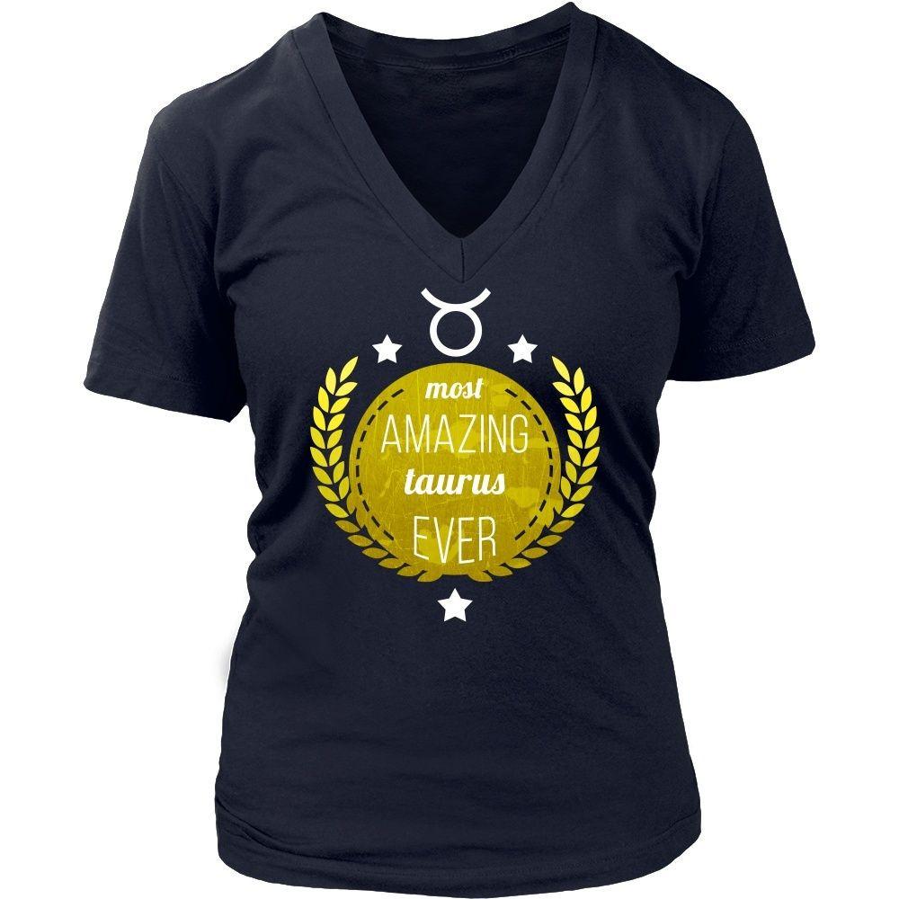 Zodiac T Shirt - Most amazing Taurus ever-T-shirt-Teelime | shirts-hoodies-mugs